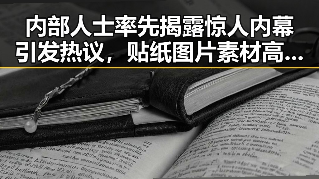 内部人士率先揭露惊人内幕引发热议，贴纸图片素材高清成为娱乐吃瓜新宠