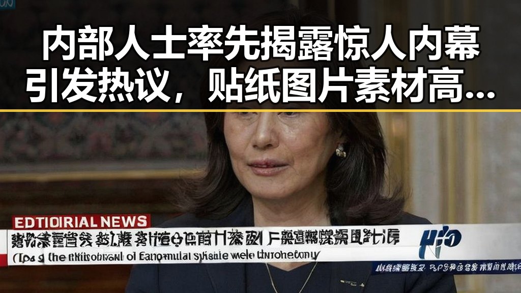 内部人士率先揭露惊人内幕引发热议,贴纸图片素材高清成为娱乐吃瓜新宠